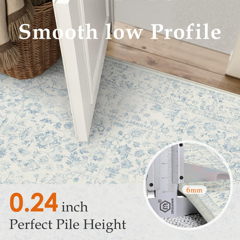 PureCozy durable polypropylene rug suiting high-traffic areas