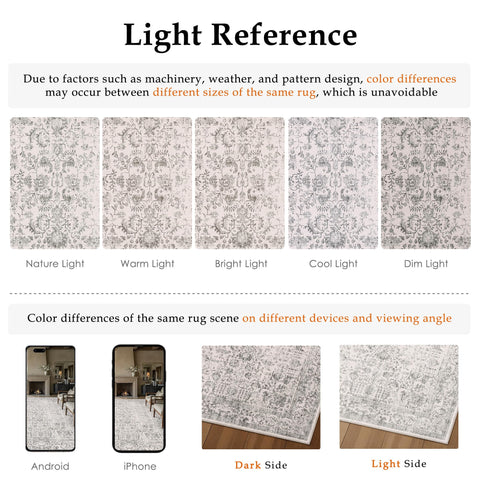 PureCozy Gray Entryway Rug care instructions and upkeep