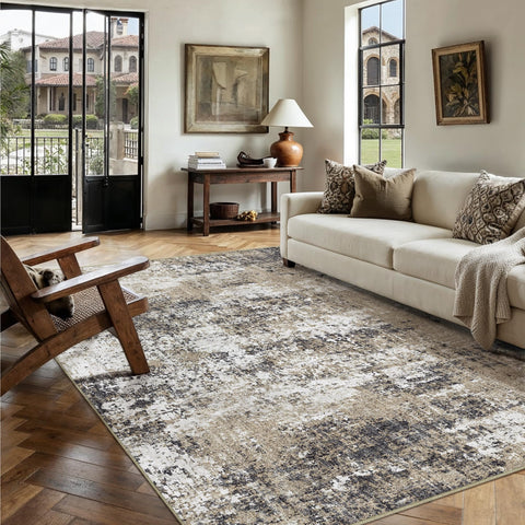PureCozy soft low-pile rug offers plush underfoot comfort in lounges and bedrooms.