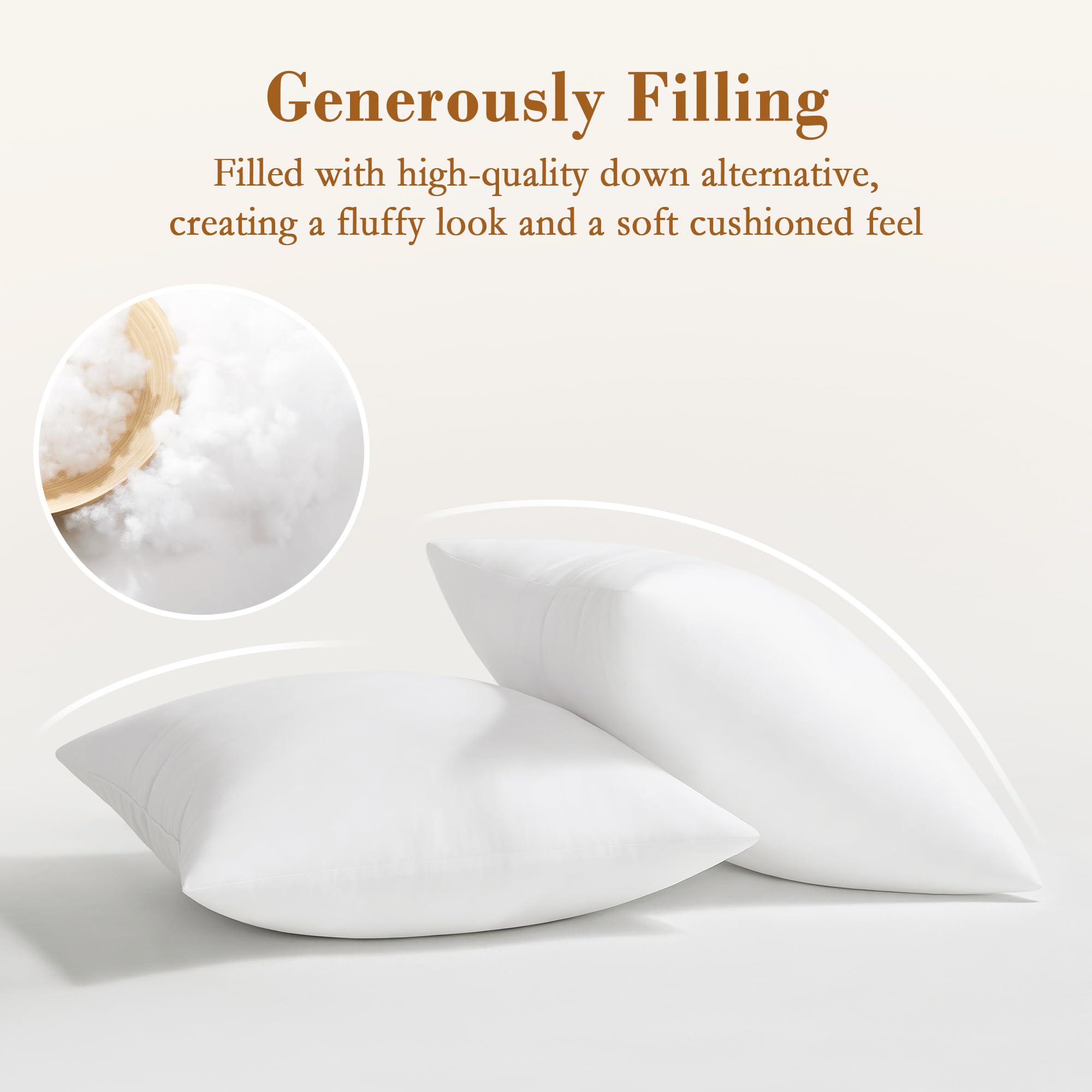Puredown 2-pack lumbar rectangle pillows add cozy support to couches.