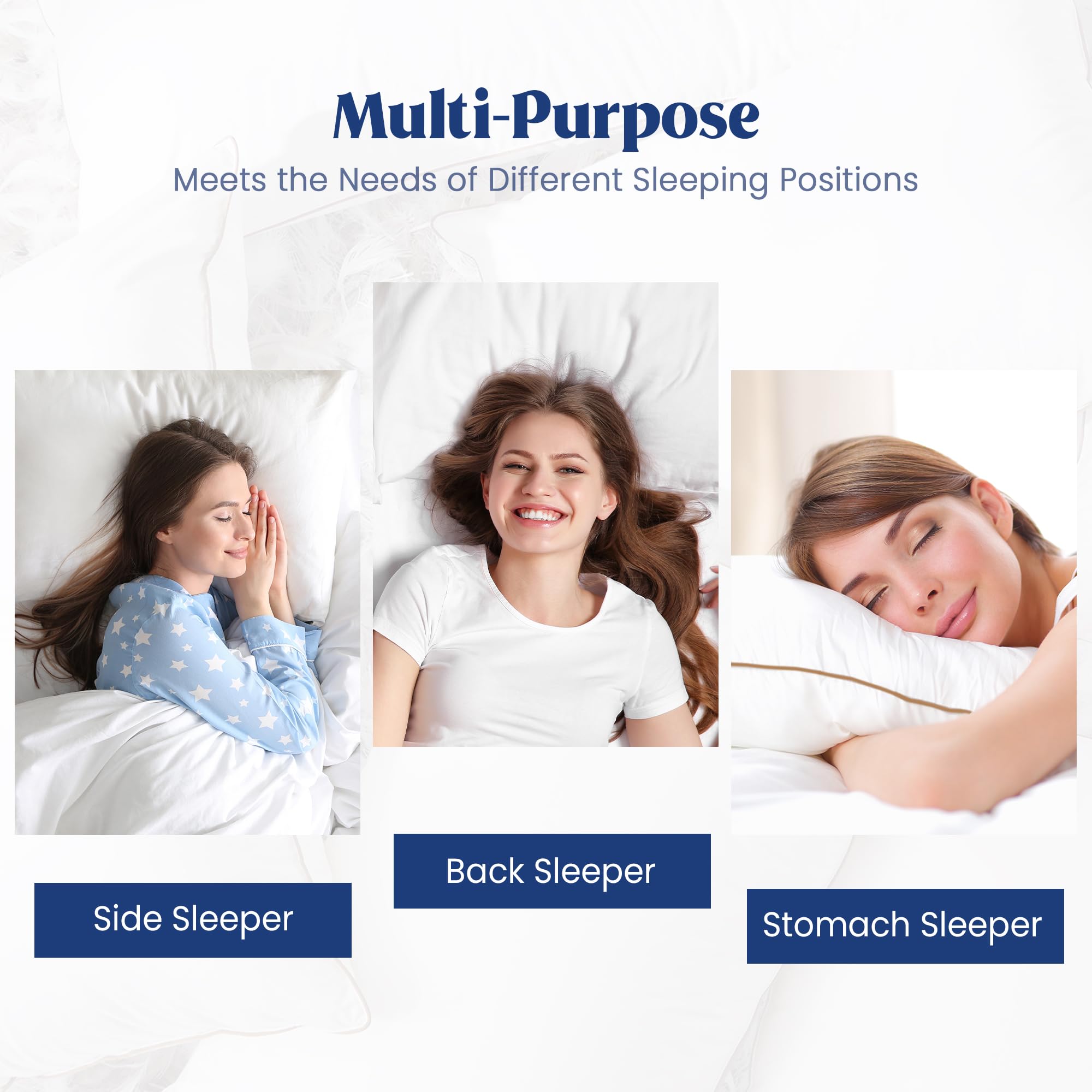 Puredown queen pillows in wash-dry process hint at easy care and quick refresh