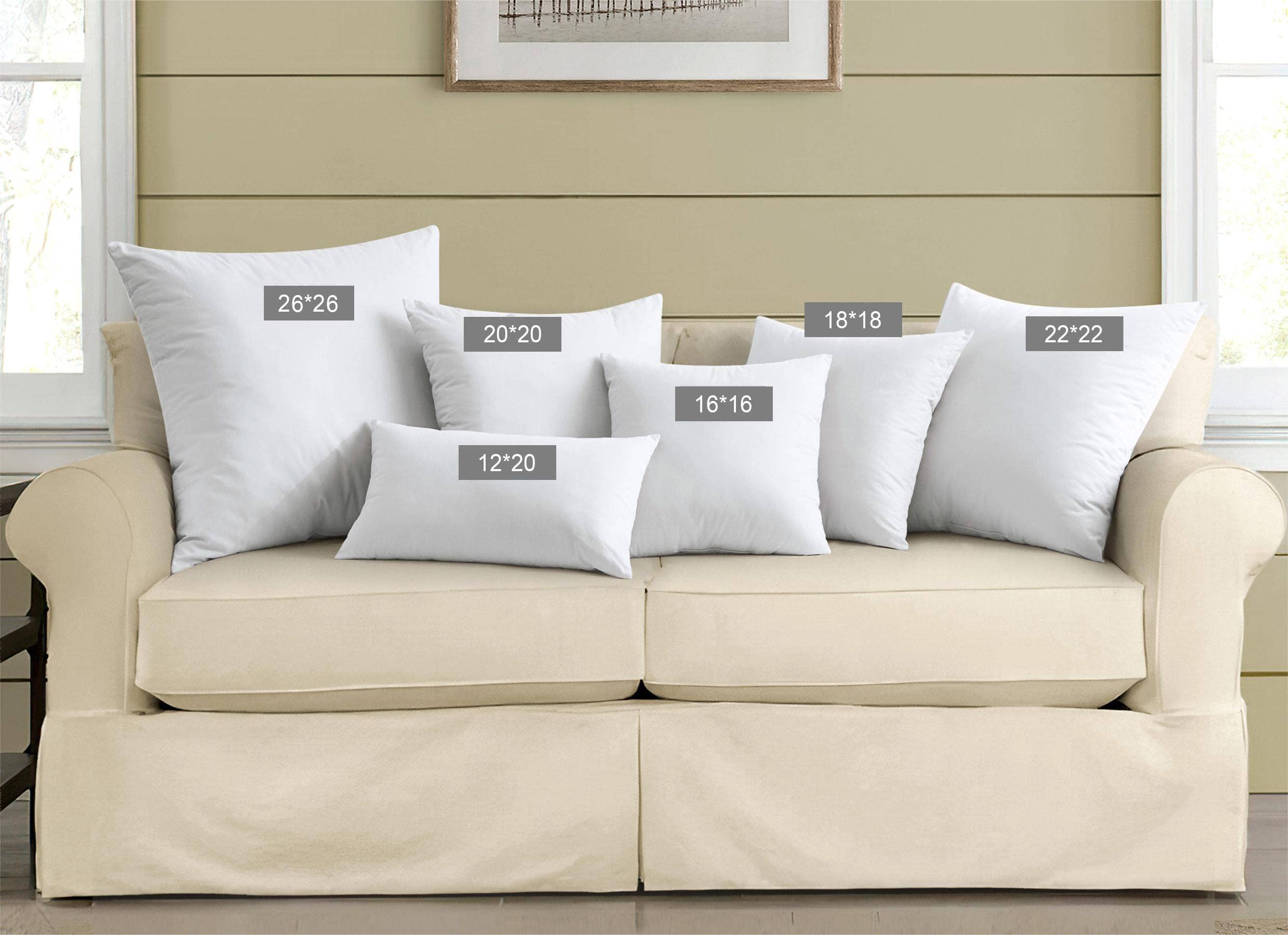 puredown inserts enhance living room decor with clean, modern style.