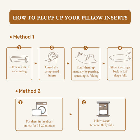 Puredown machine-washable pillow insert for effortless cleaning and freshness.