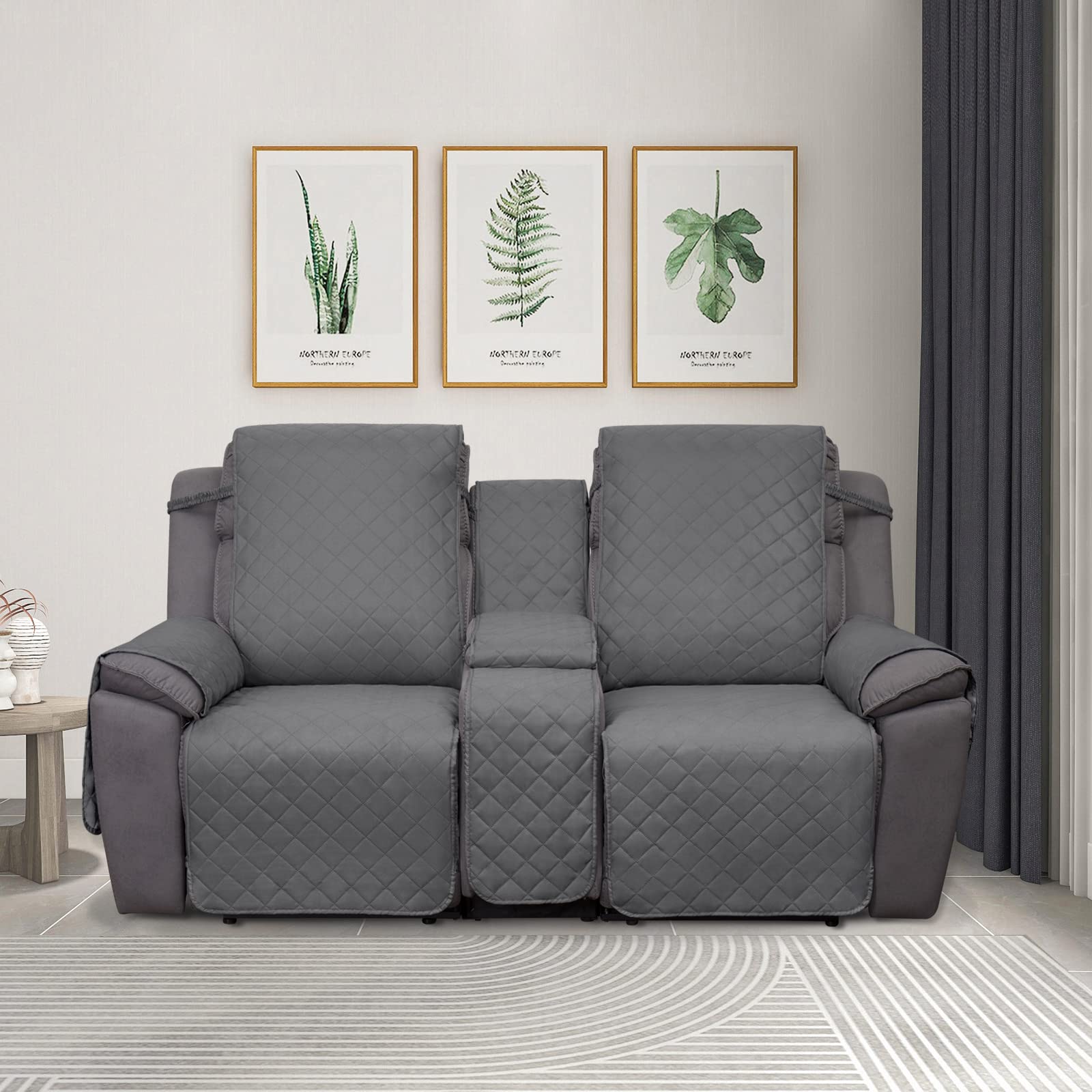 PureFit dual-color reversible cover lets you switch style between gray tones.