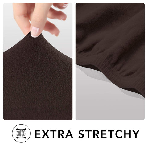 PureFit installation steps enable quick, seamless fit on a small sofa
