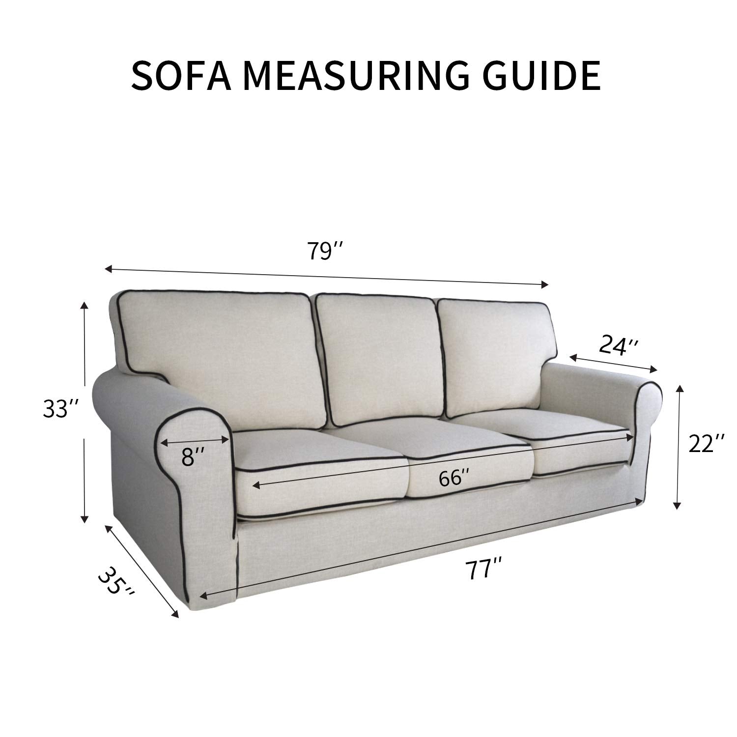 PureFit machine-washable couch protector designed for easy cleaning after daily use.