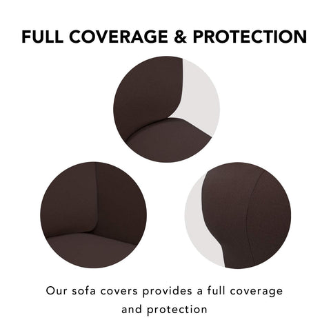 PureFit machine-washable slipcover showcases easy cleanup after spills