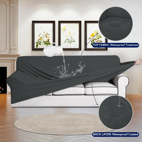 PureFit non-slip elastic bottom detail helps keep the cover in place