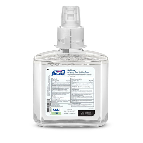 ES4 dispenser compatibility shown with Purell foam refills