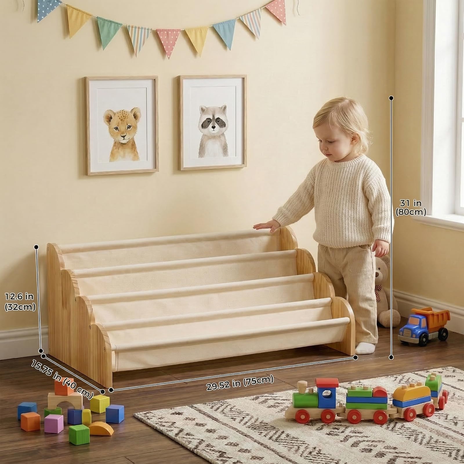 Puricon sturdy wood frame supports daily use in classrooms.