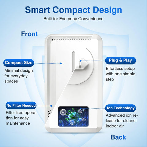 Purifyair quiet air purifier suitable for offices with minimal noise.