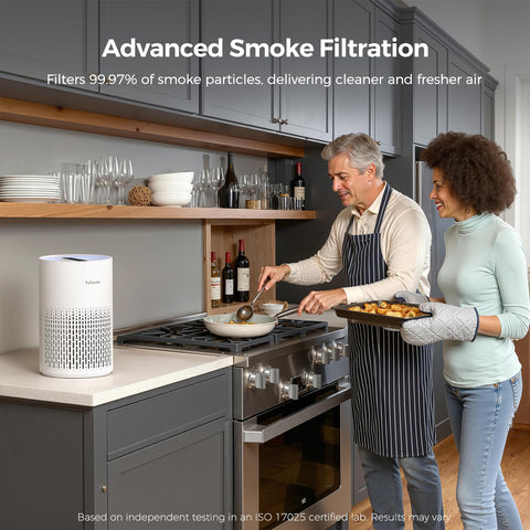 Purivortex PX500 in living room delivering cleaner air and comfort.