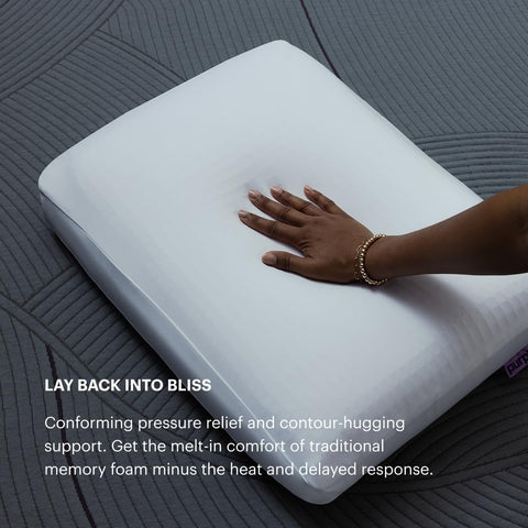 Purple DreamLayer Pillow King cooling cover keeps you comfortable overnight