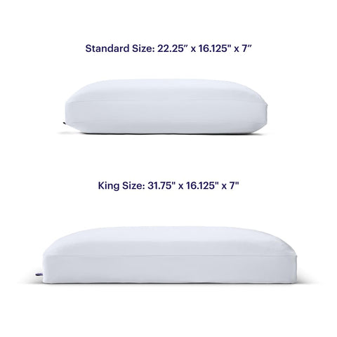 Purple DreamLayer Pillow King packaging and easy unboxing setup