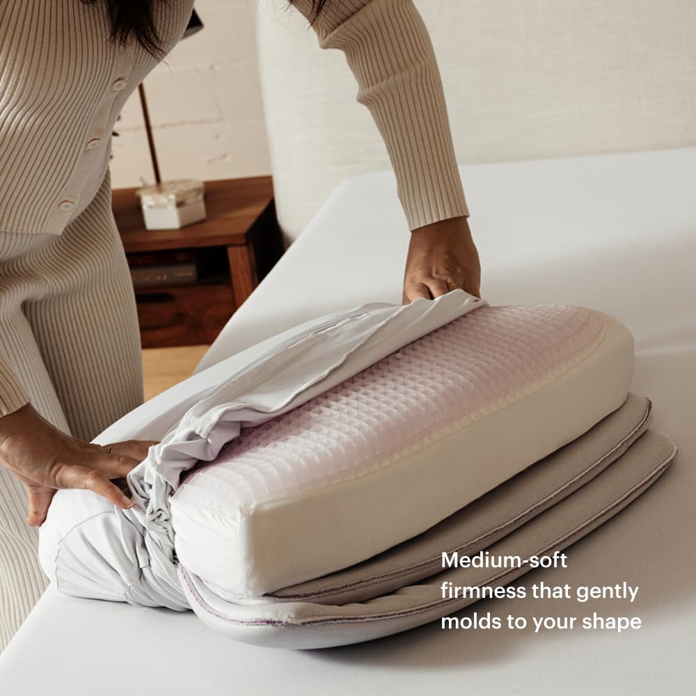 Purple DreamLayer Pillow King side-sleep tested comfort across positions