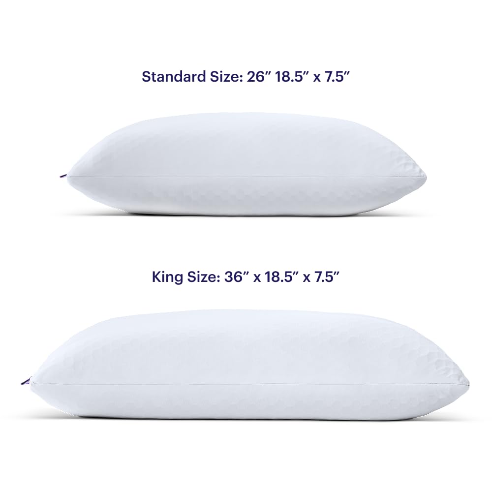 Purple Freeform Pillow full-setup image illustrates easy customization and storage