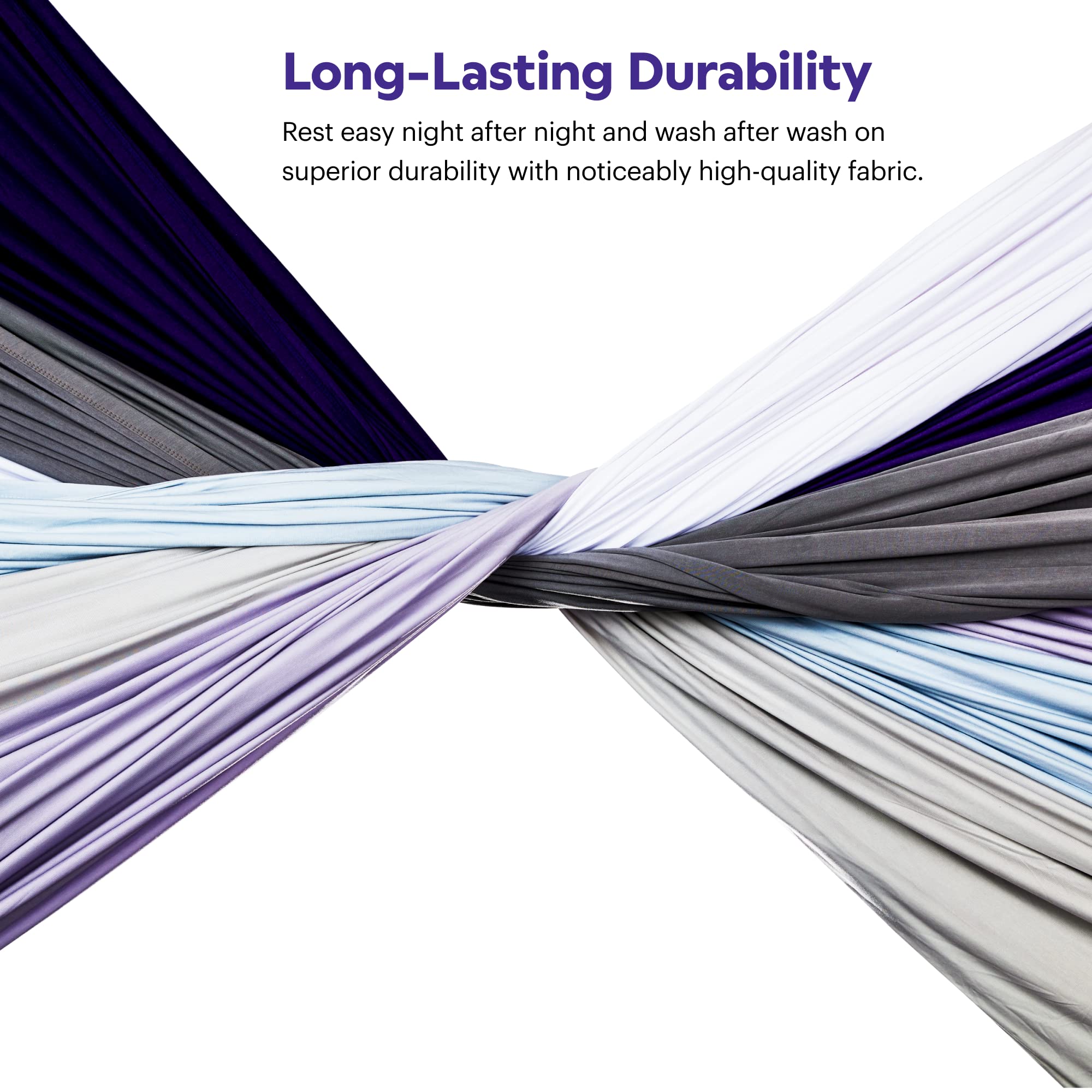 Purple SoftStretch king and Cal King compatibility for varied mattresses