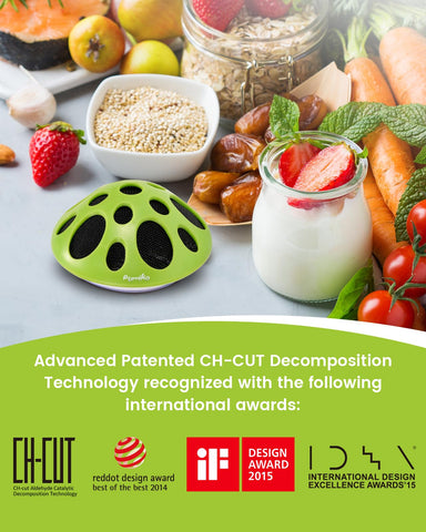 Purriko fridge deodorizer multi-porous core maximizes air flow for odor control