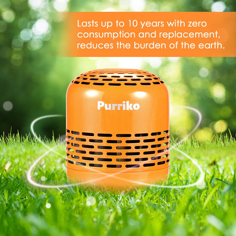 Purriko long-life deodorizer offers up to 10 years of use.