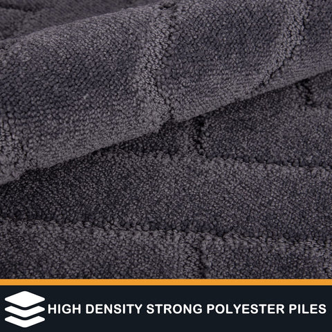 PURRUGS dirt trapping door mat moisture absorption close-up for dry floors.
