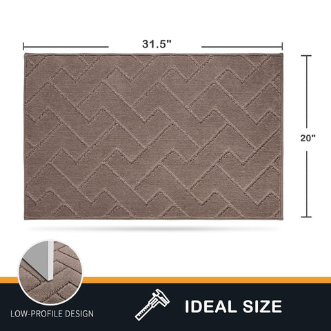 PURRUGS low-profile-under-door-view fits under doors without jamming.