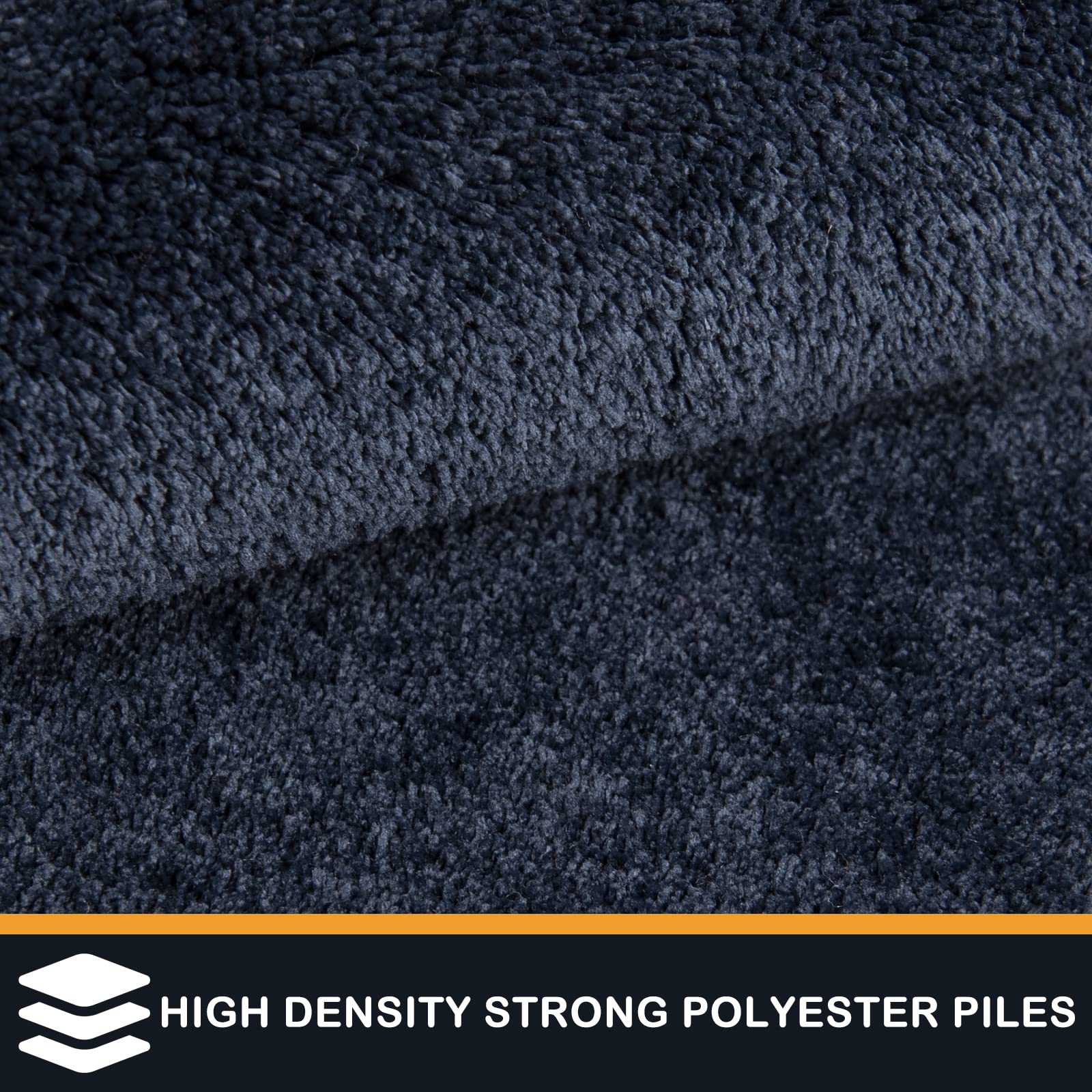 PURRUGS dirt-trapping door mat close-up fibers capture dirt and mud effectively