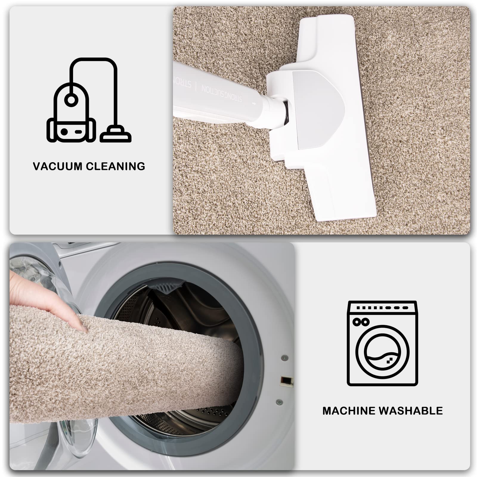 PURRUGS dirt trapping door mat fits under doors for smooth operation.