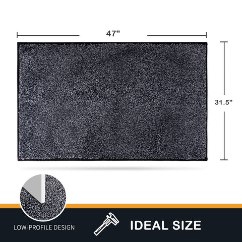 PURRUGS dirt trapping door mat ideal for busy entryways