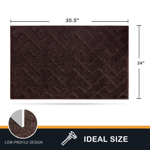 PURRUGS indoor front door mat suits high-traffic areas
