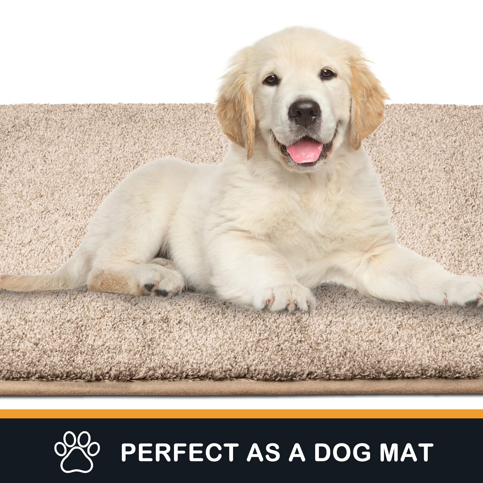 PURRUGS dirt trapping door mat machine-wash friendly in action.