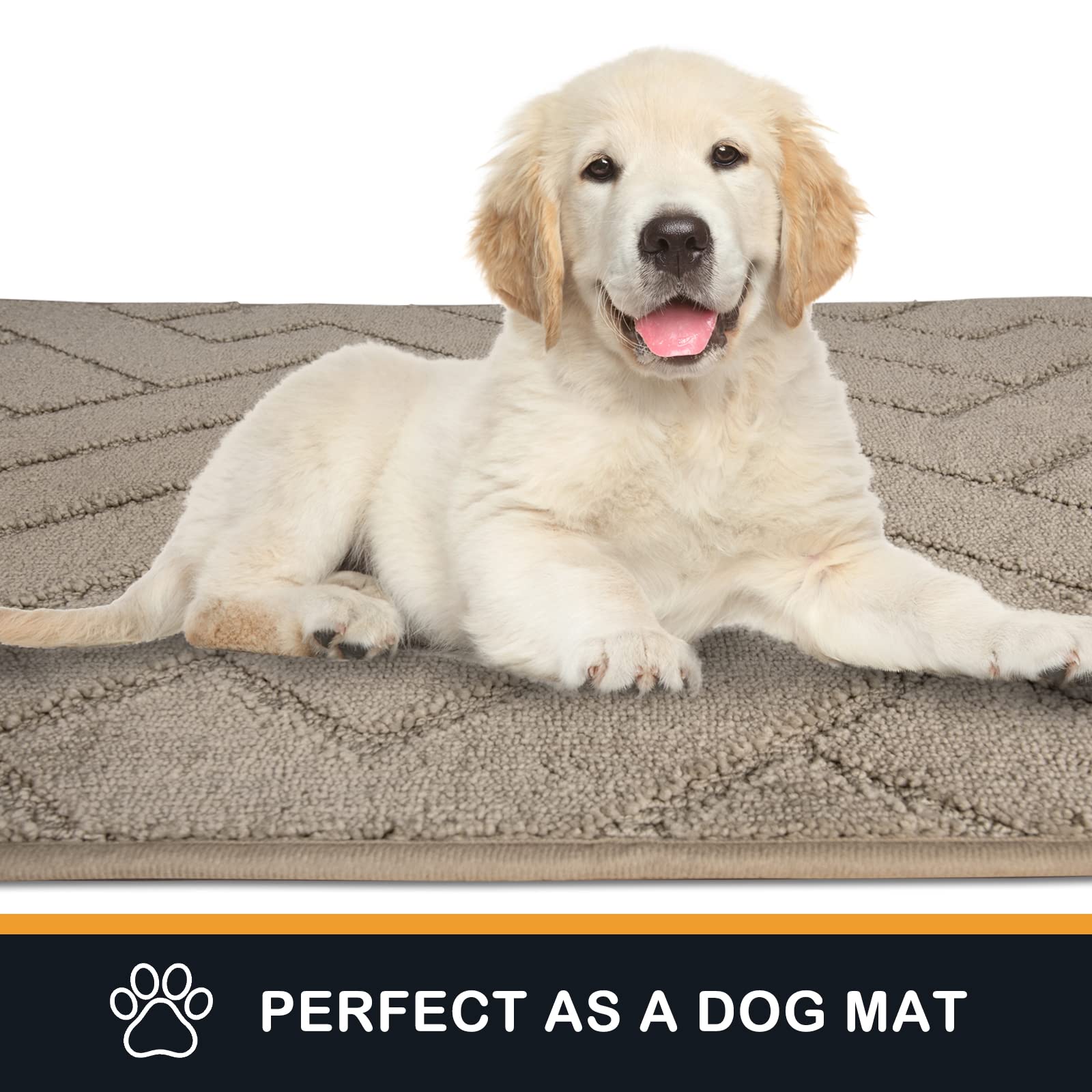 PURRUGS mat shown alongside washing machine for easy cleaning