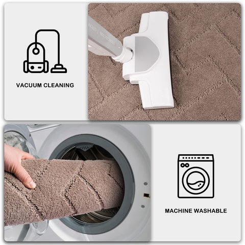 Machine-washable PURRUGS mat for quick cleaning between muddy days.