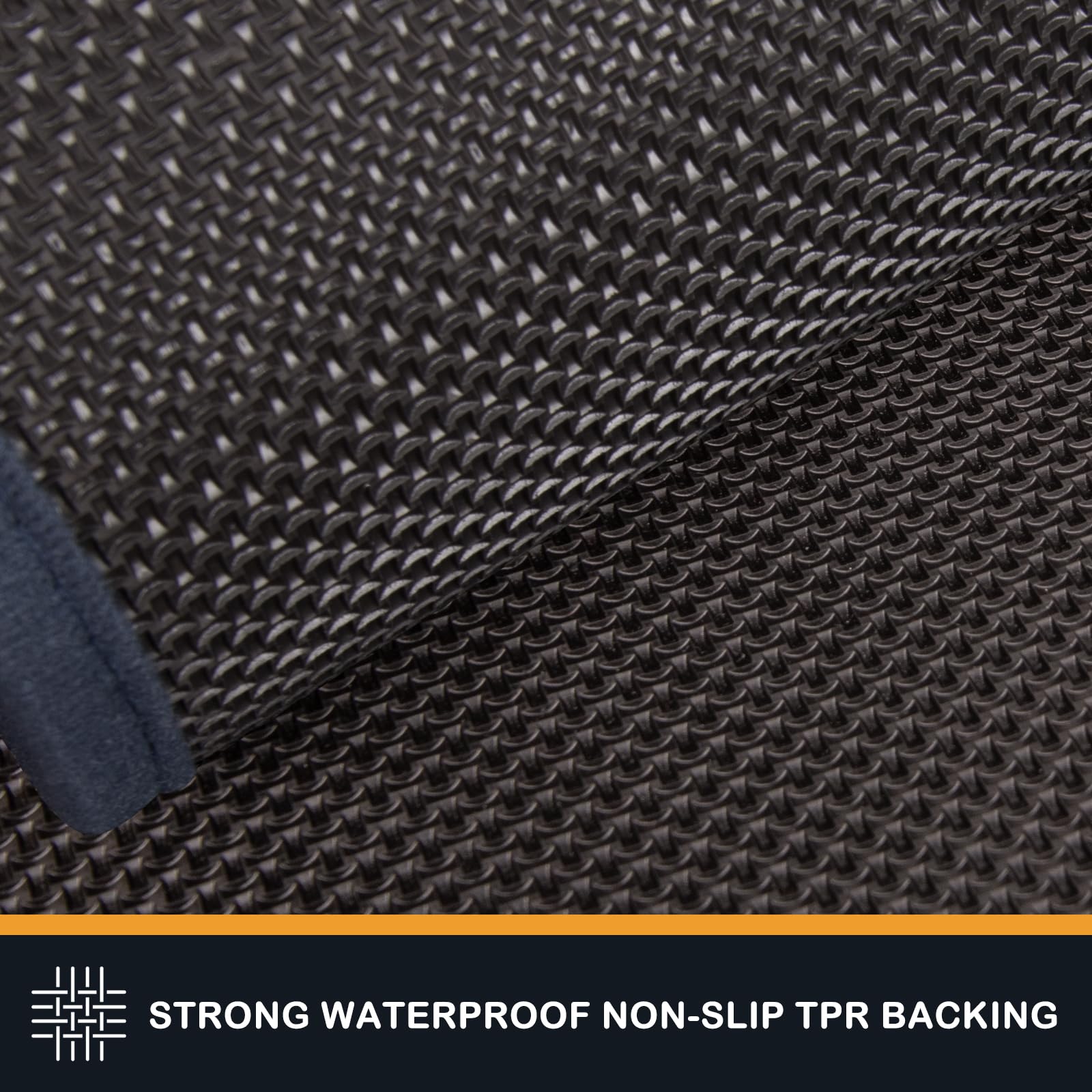 PURRUGS dirt trapping door mat non-slip back for safer doorway passage