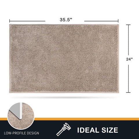 PURRUGS dirt trapping door mat pet-friendly design protects floors.