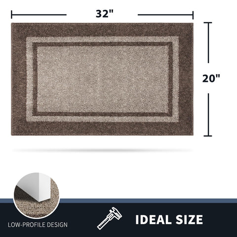 PURRUGS durable entry mat; withstands heavy use and frequent washing.