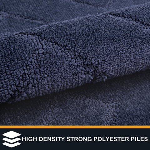 PURRUGS fiber closeup reveals soft, absorbent pile for quick drying