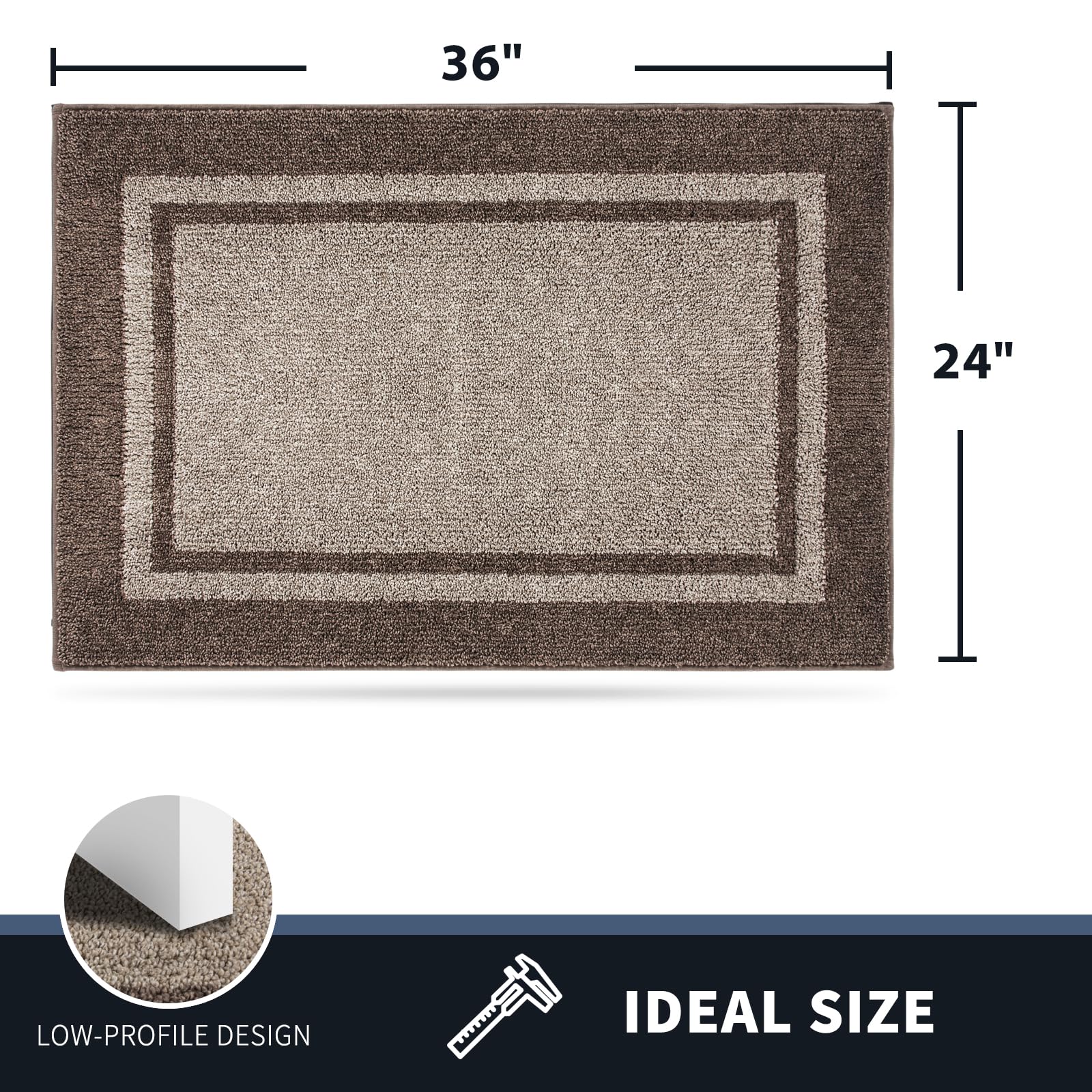 PURRUGS dirt-trap mat in entryways keeps paws cozy and floors clean.