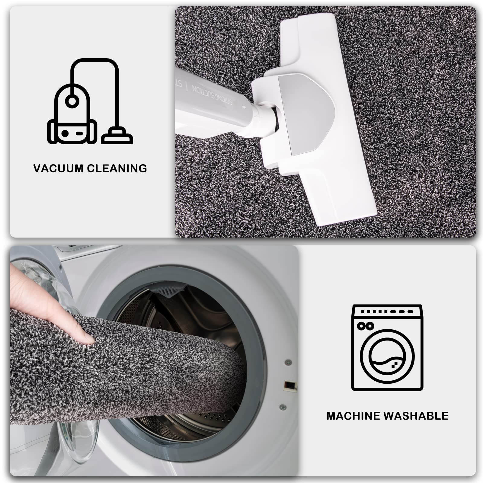 PURRUGS moisture absorbing door mat helps with muddy shoes and paws.
