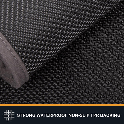 PURRUGS soft microfiber door mat feels comfortable underfoot
