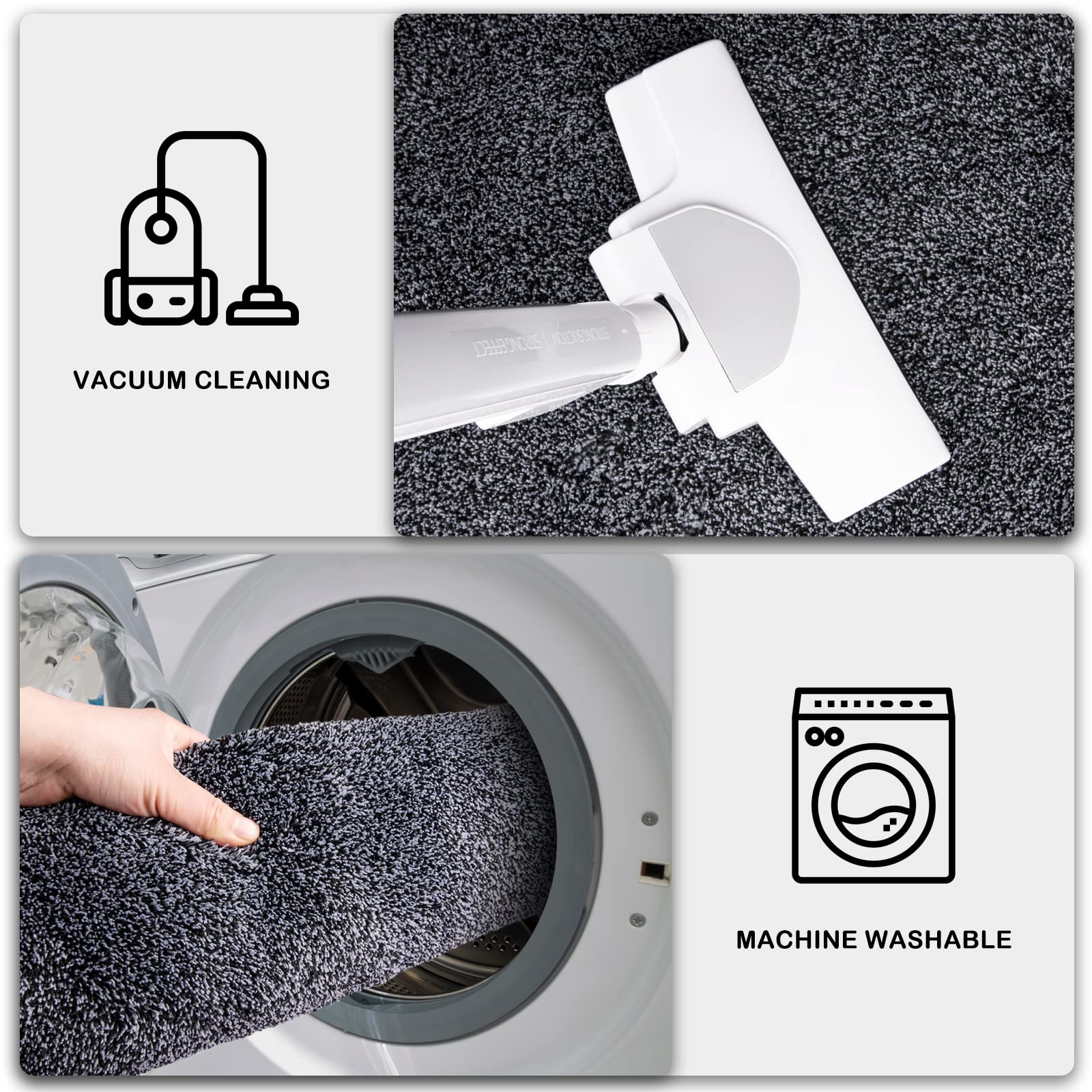 PURRUGS versatile entry rug fits front and back doors