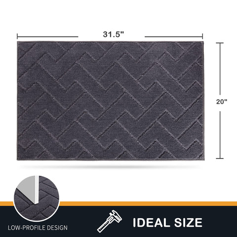 PURRUGS versatile entryway mat; suitable for foyer, kitchen, or laundry.