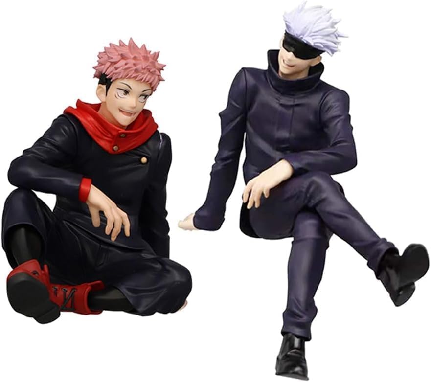 Puruuige Itadori Yuji sitting figure for desk display and anime flair