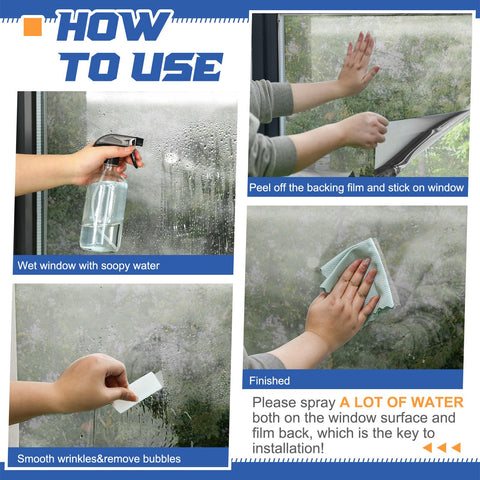 Pushglossy adhesive-free film uses electrostatic bonding for easy removal