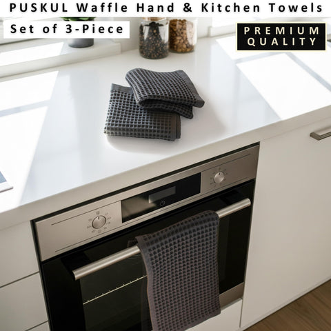 Puskul large 32x16-inch towel ideal for dish-drying and kitchen prep.