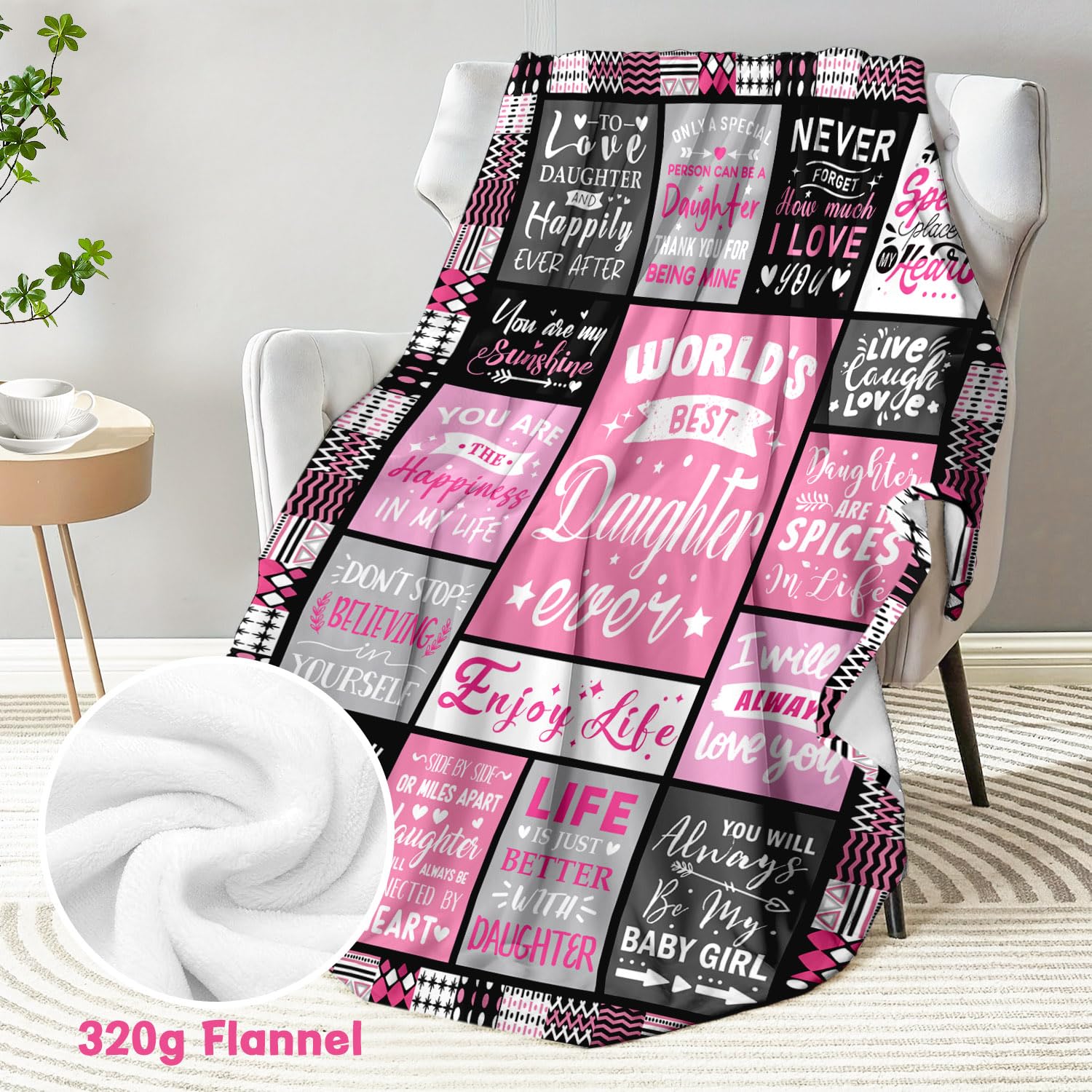 PVDSAVE Easy-care blanket stays soft after washing and drying.