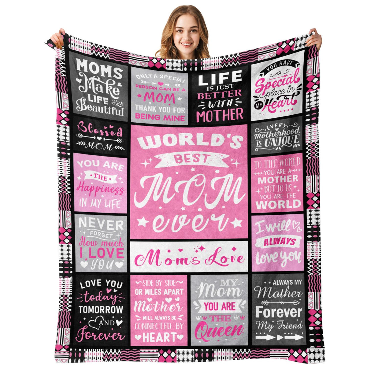 PVDSAVE Moms Blanket ultra-soft flannel close-up for daily warmth
