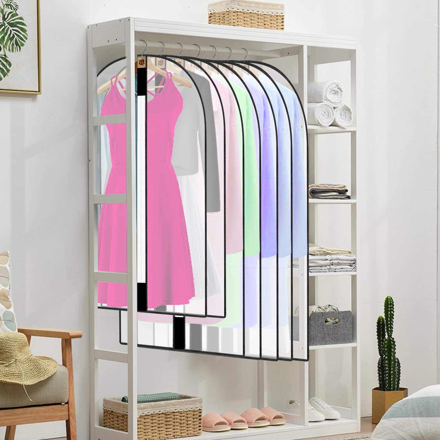 Pwsap moth-proof storage bags for closet organization and travel