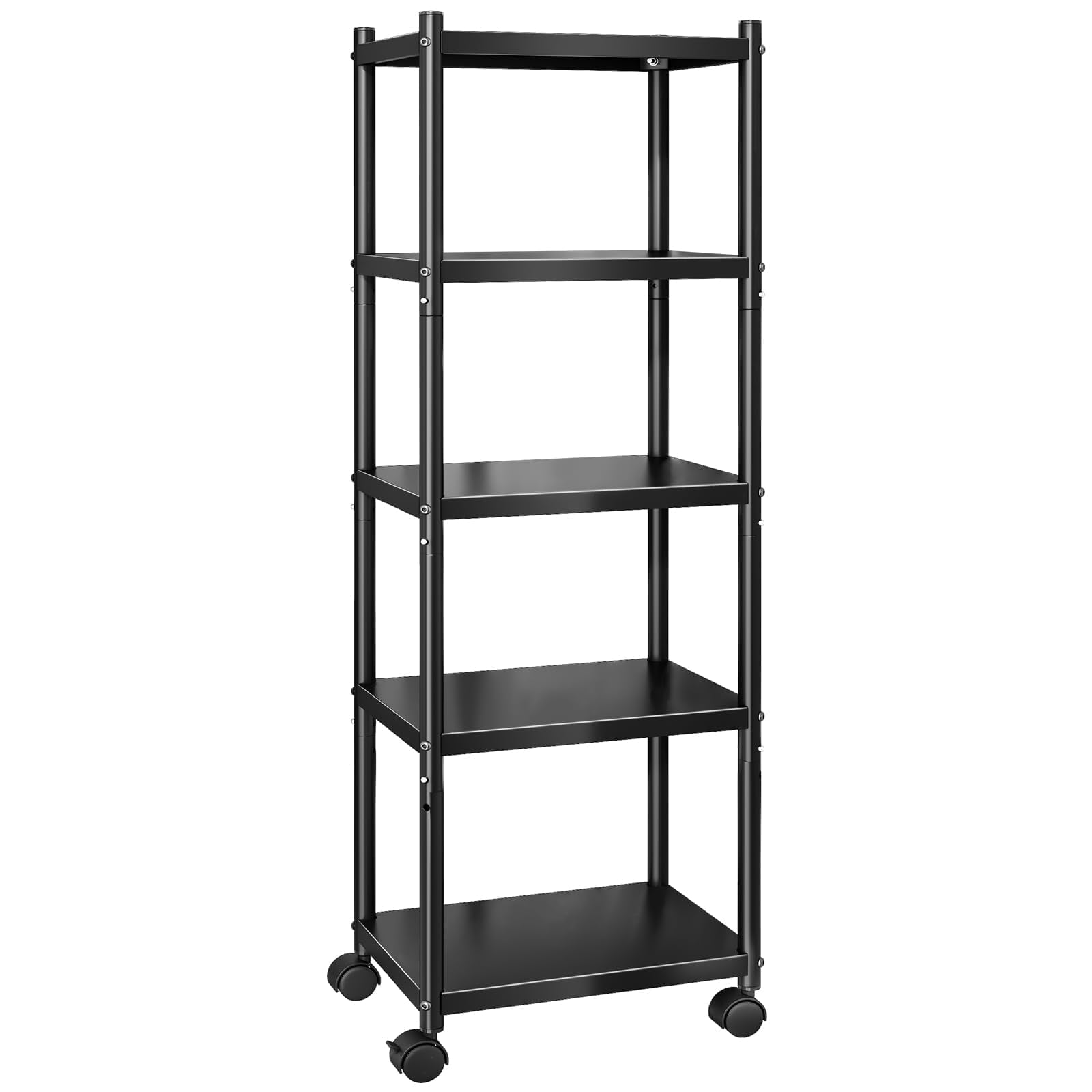 PXRACK durable carbon steel shelving supports heavy pantry items safely.