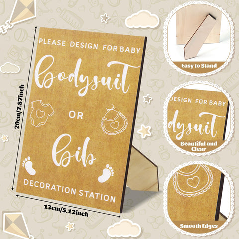 Pydeeirom white bodysuits in three sizes ideal for DIY decorating.
