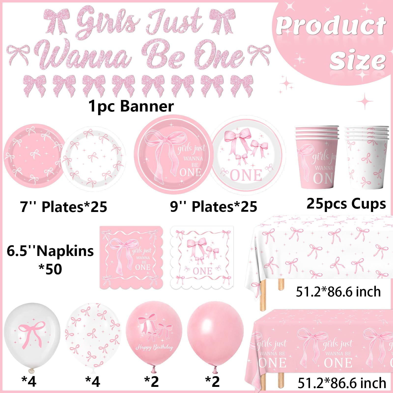 Pymurod 9-inch pink bow plate suitable for meals